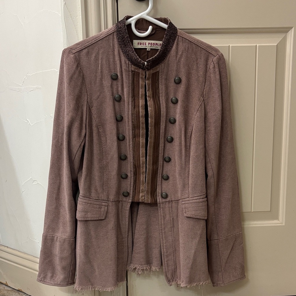 Free People Women's Dusty Rose Blazer